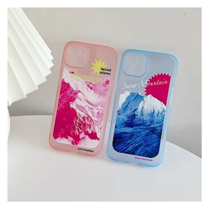 Mountain Transparent Phone Case - iPhone 13 Pro Max / 13 Pro