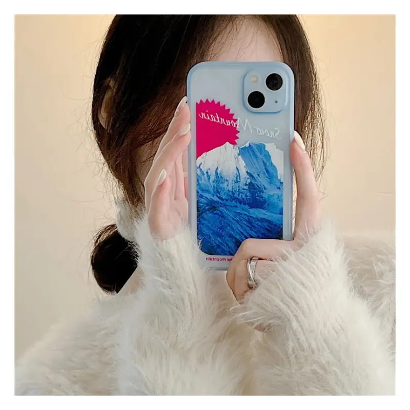 Mountain Transparent Phone Case - iPhone 13 Pro Max / 13 Pro