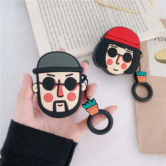 Movie Character Print AirPods Earphone Case Skin-1