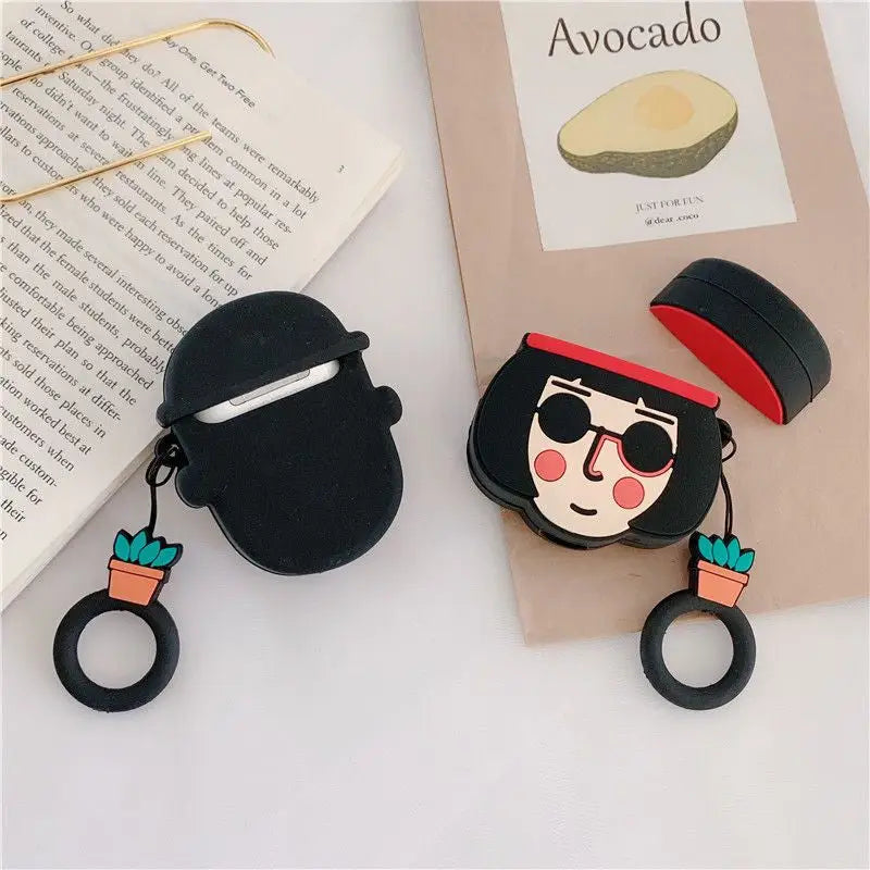 Movie Character Print AirPods Earphone Case Skin-2