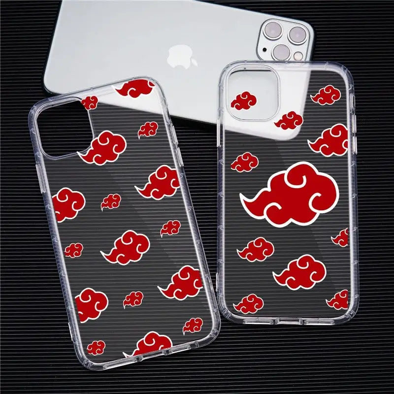 Naruto Akatsuki Cloud iPhone Case - Phone Cases