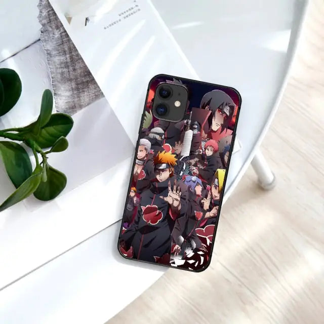 Naruto Akatsuki Members iPhone Case - Phone Cases
