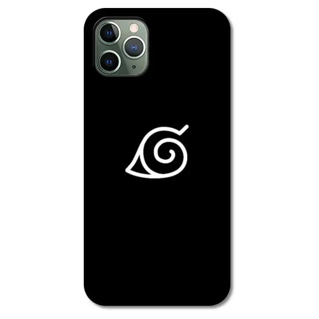 Naruto Hidden Village Symbol iPhone Case - Phone Cases