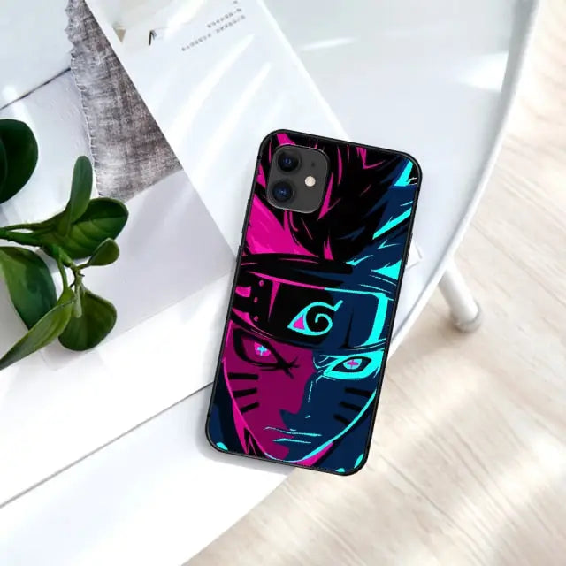 Naruto Neon Nine Tail Sage iPhone Case - Phone Cases