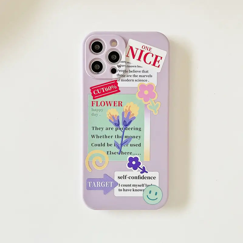 Nice Flowers Printing iPhone Case BP156 - iphone case