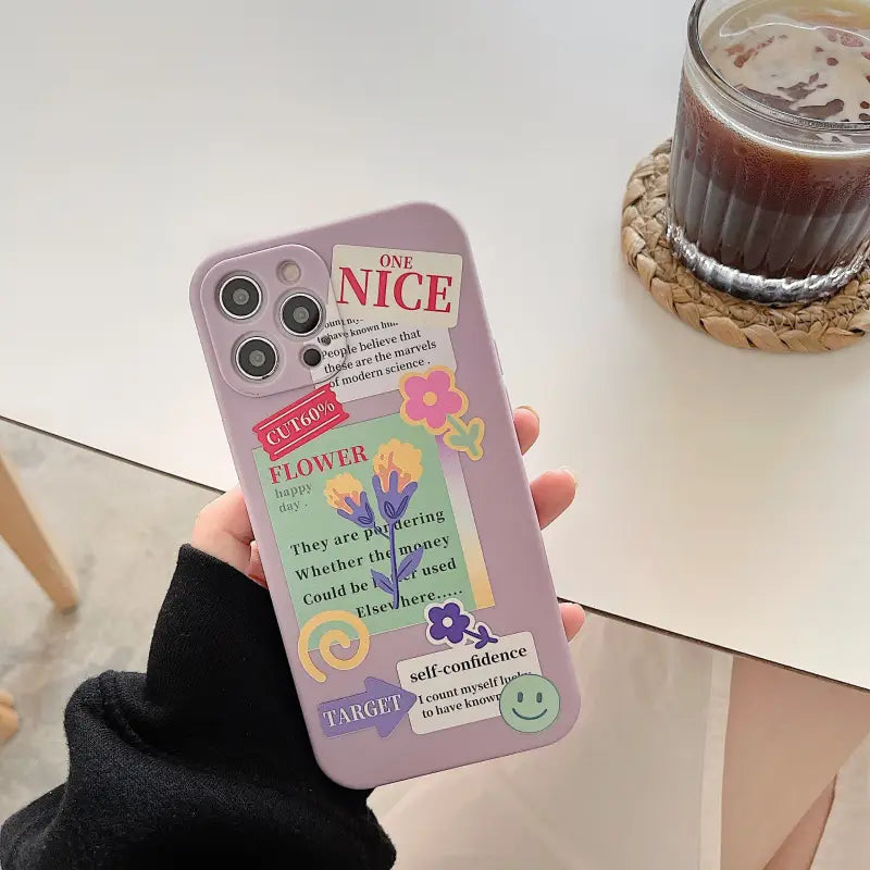 Nice Flowers Printing iPhone Case BP156 - iphone case