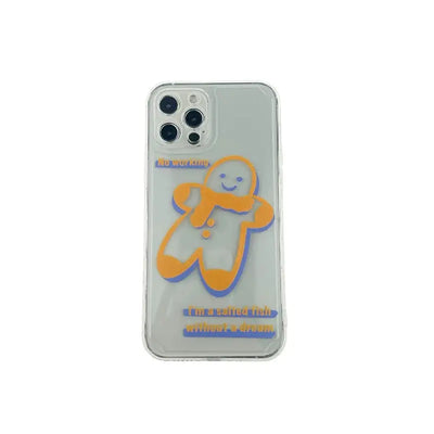 No Working Gingerbread Man iPhone Case BP281 - iphone case