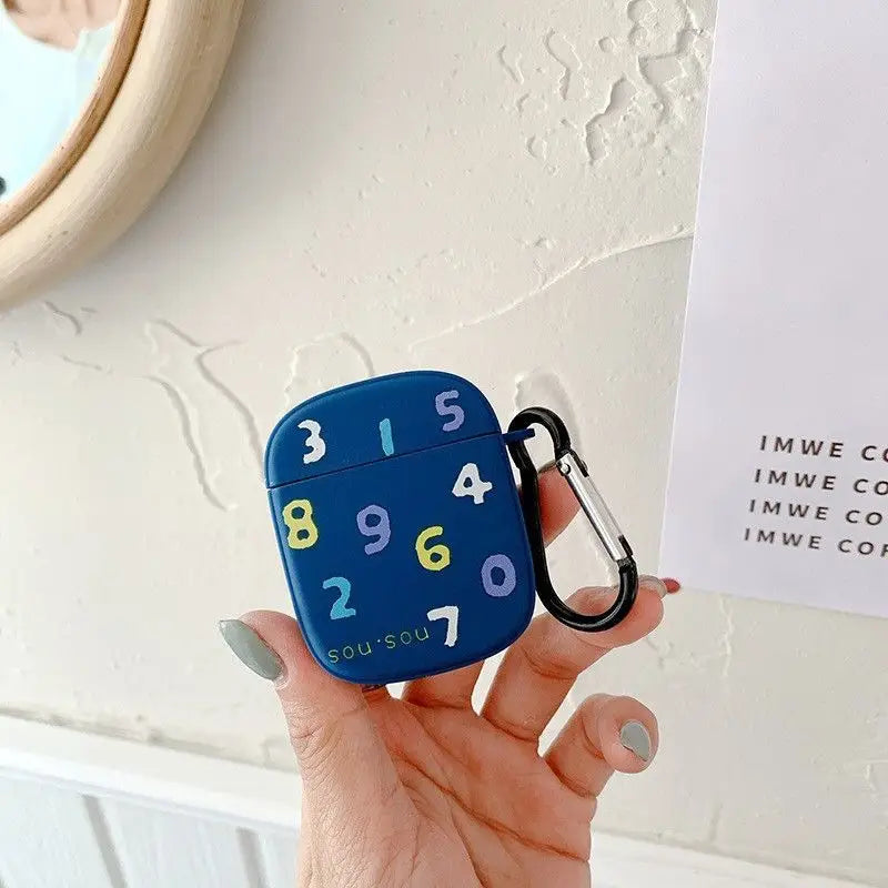 Numbering Airpods / Pro Case Cover-6