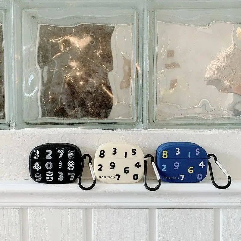 Numbering Airpods / Pro Case Cover-3