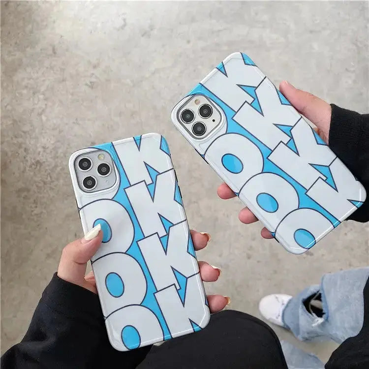 OK Letters Printing iPhone Case BP104 - iphone case
