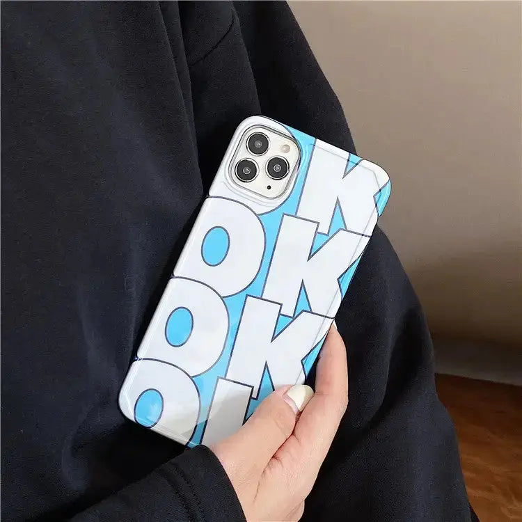 OK Letters Printing iPhone Case BP104 - iphone case