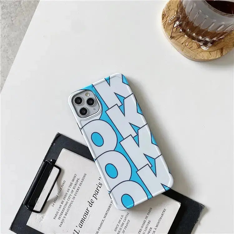 OK Letters Printing iPhone Case BP104 - iphone case