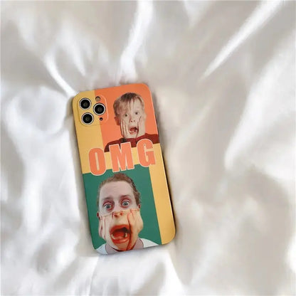 OMG Funny Face Couple iPhone Case BP091 - iphone case