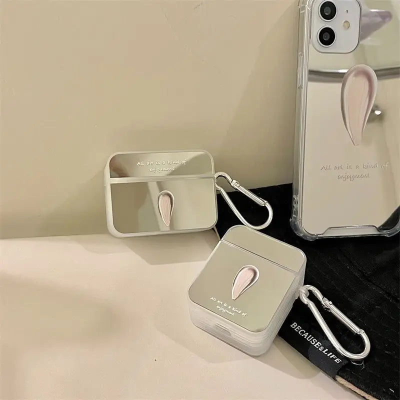 Painting Mirrored Airpods / Pro Case Cover-1