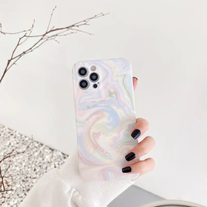 Painting Phone Case - Iphone 12 Pro Max / 12 Pro / 12 / 12 Mini / 11 Pro Max / 11 Pro / 11 / Se / Xs Max / Xs / Xr / X / Se 2 / 8 / 8 Plus / 7 / 7 Plus-5