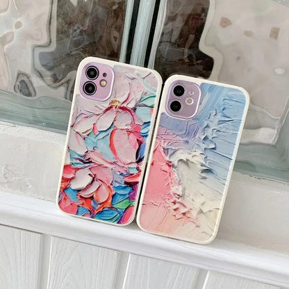 Painting Print Phone Case - iPhone 13 Pro Max / 13 Pro / 13 / 12 Pro Max / 12 Pro / 12 / 12 Mini / 11 Pro Max / 11 Pro / 11 / XS Max / XS / XR / X / 8 Plus / 7 Plus / 8 / 7 / SE 2-10