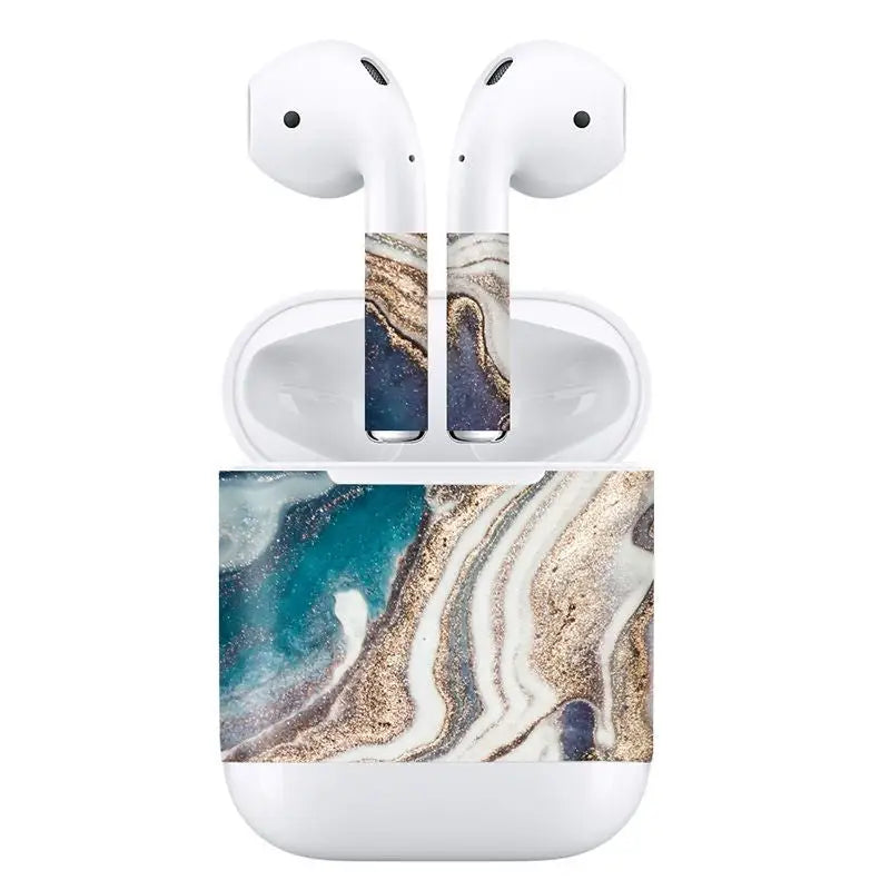 Patterm Silicone AirPods Earphone Case Skin CW52 - Mobile 