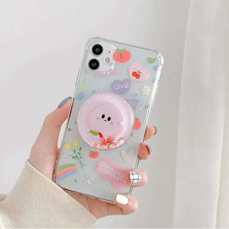 Peach Stand Phone Case - iPhone 12 Pro Max / 12 Pro / 12 / 