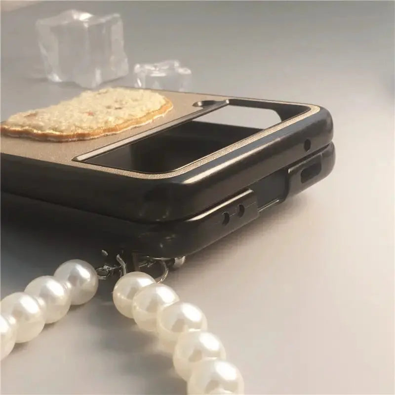 Love Pearl Bracelet Mobile Phone Case Is Suitable For Samsung