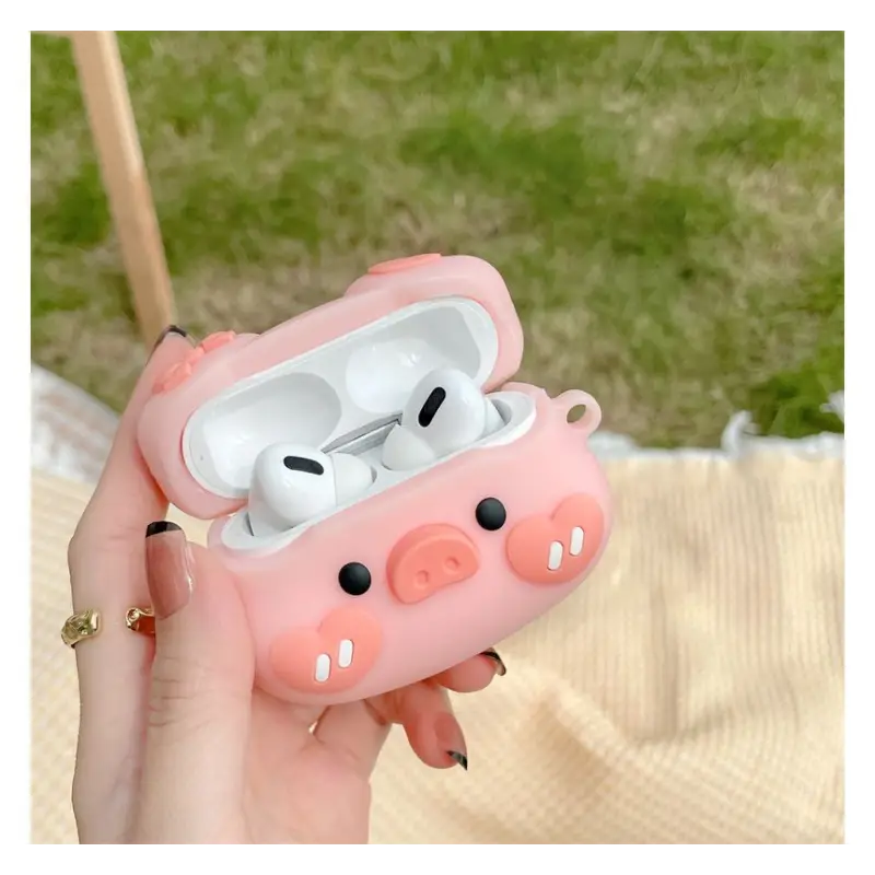 Pig AirPods Earphone Case Skin - Mobile Cases & Protectors