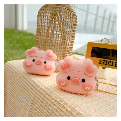 Pig AirPods Earphone Case Skin - Mobile Cases & Protectors
