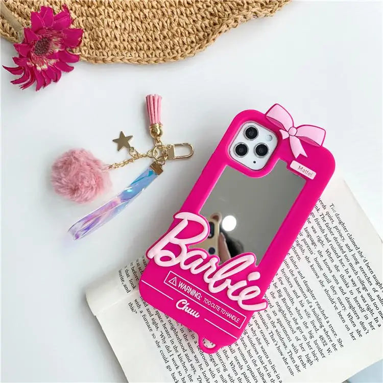 Pink Bow Mirror iPhone Case BP070 - iphone case