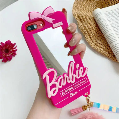 Pink Bow Mirror iPhone Case BP070 - iphone case