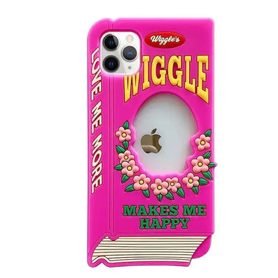Pink Fake Book iPhone Case BP056 - iphone case