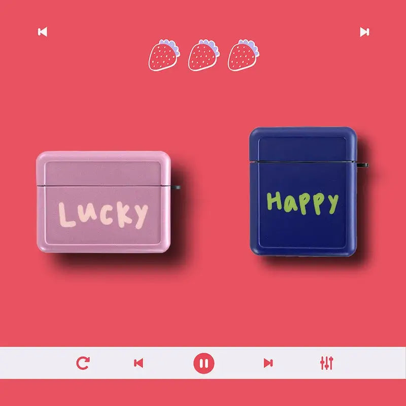 Pinky Style Lucky Airpods Case BI007 - airpod case
