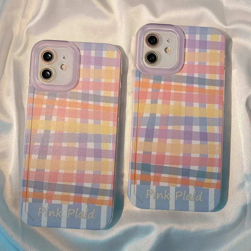 Plaid Phone Case - iPhone 12 Pro Max / 12 Pro / 12 / 12 mini