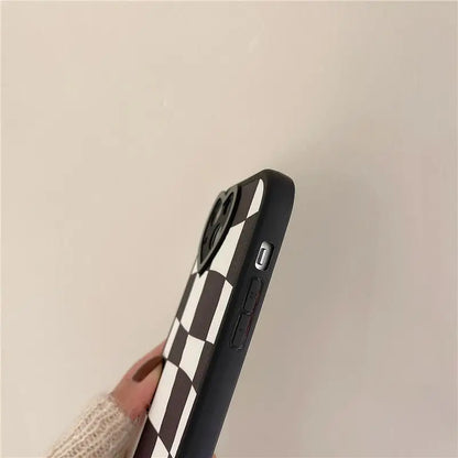 Plaid Phone Case - iPhone 13 Pro Max / 13 Pro / 13 / 12 Pro Max / 12 Pro / 12 / 11 Pro Max / 11 Pro / 11 / XS Max / XR / XS / X / 8 Plus / 7 Plus-10