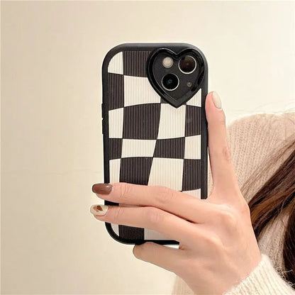 Plaid Phone Case - iPhone 13 Pro Max / 13 Pro / 13 / 12 Pro Max / 12 Pro / 12 / 11 Pro Max / 11 Pro / 11 / XS Max / XR / XS / X / 8 Plus / 7 Plus-6