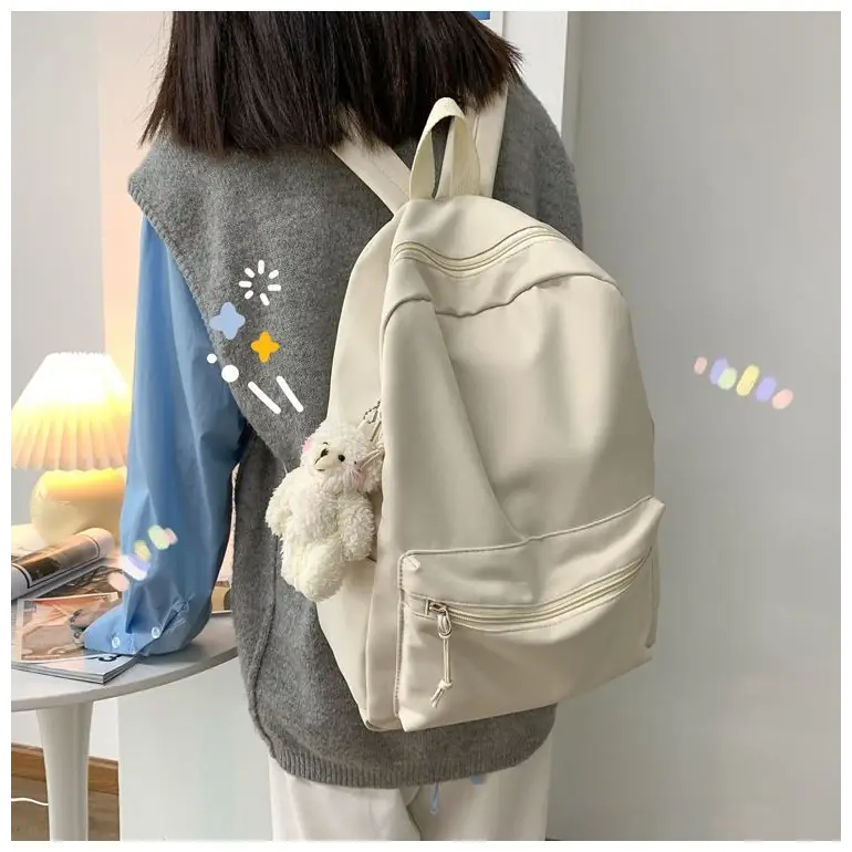 Plain Backpack / Bear Bag Charm Cg353 - Backpacks