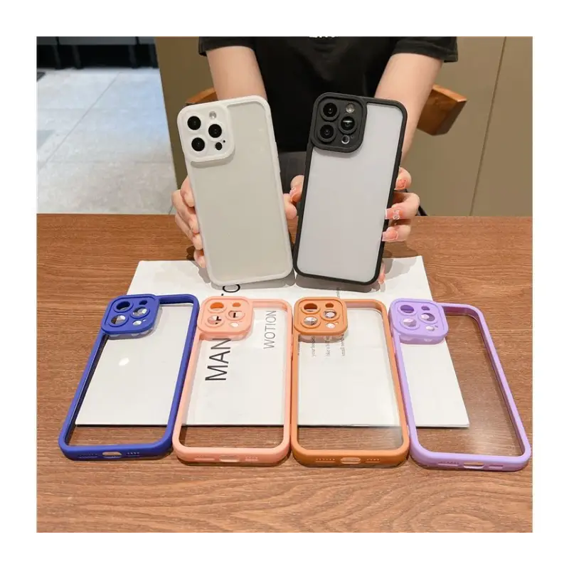 Plain Borders Phone Case - Iphone 7 / 7 Plus / 8 / 8 Plus / 
