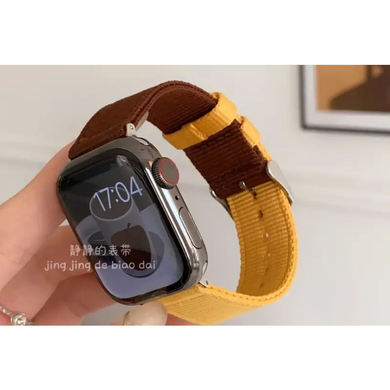 Fabric apple watch outlet band