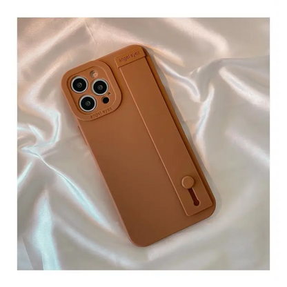 Plain Hand Strap Phone Case - iPhone 13 Pro Max / 13 Pro / 