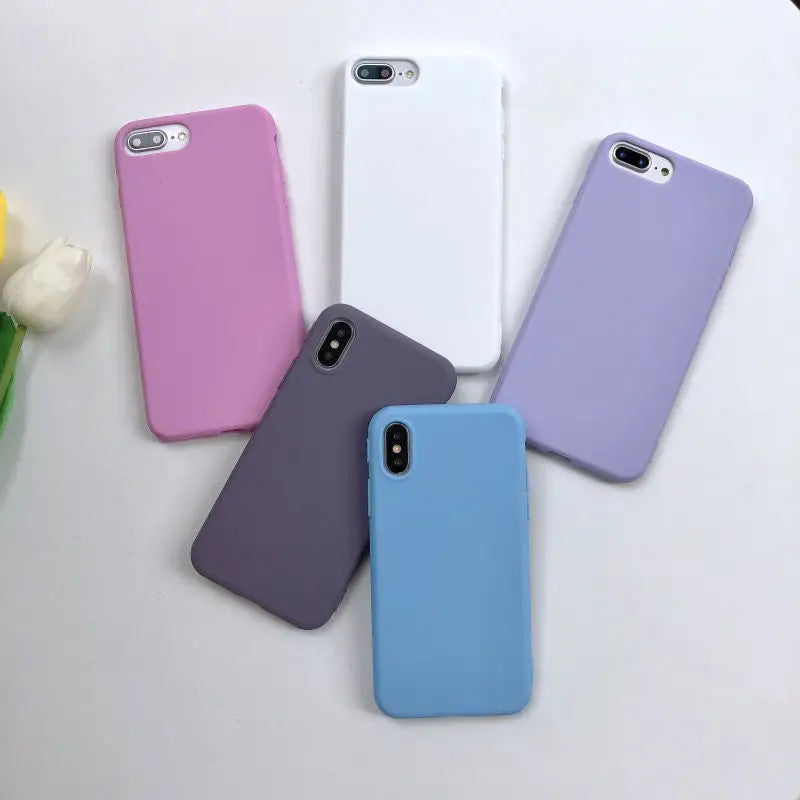 Plain Mobile Case - iPhone 11 / 11 Pro / 11 Pro Max / XS / XS Max/ XR / X / 8 / 8 Plus / 7 / 7 Plus / 6S / 6S Plus / 5 / 5S / SE-4