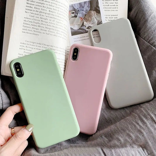 Plain Mobile Case - iPhone XS Max / XS / XR / X / 8 / 8 Plus