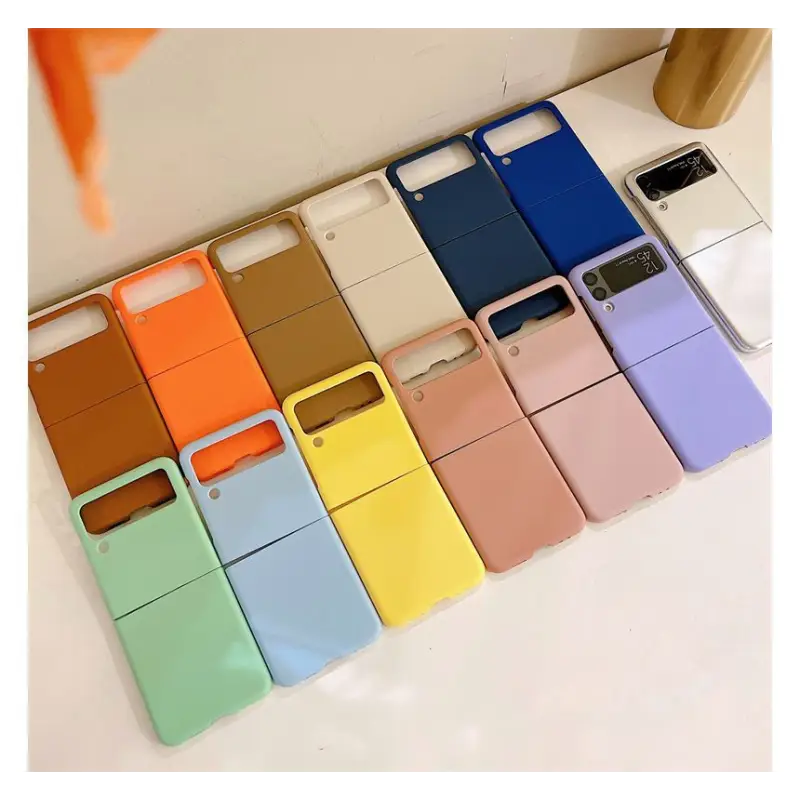 Plain Mobile Phone Case - Samsung Galaxy Z Flip 3 W309 - 