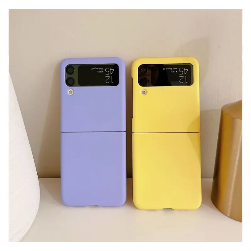 Plain Heart Handle Mobile Phone Case - Samsung Galaxy Z Flip 3 / Flip 4  FZ145 – Wonderland Case
