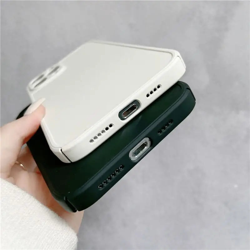 Plain Phone Case - iPhone 12 Pro Max / 12 Pro / 12 / 11 Pro Max / 11 Pro / 11 / XS Max / XS / XR / X / 8 Plus / 7 Plus-9