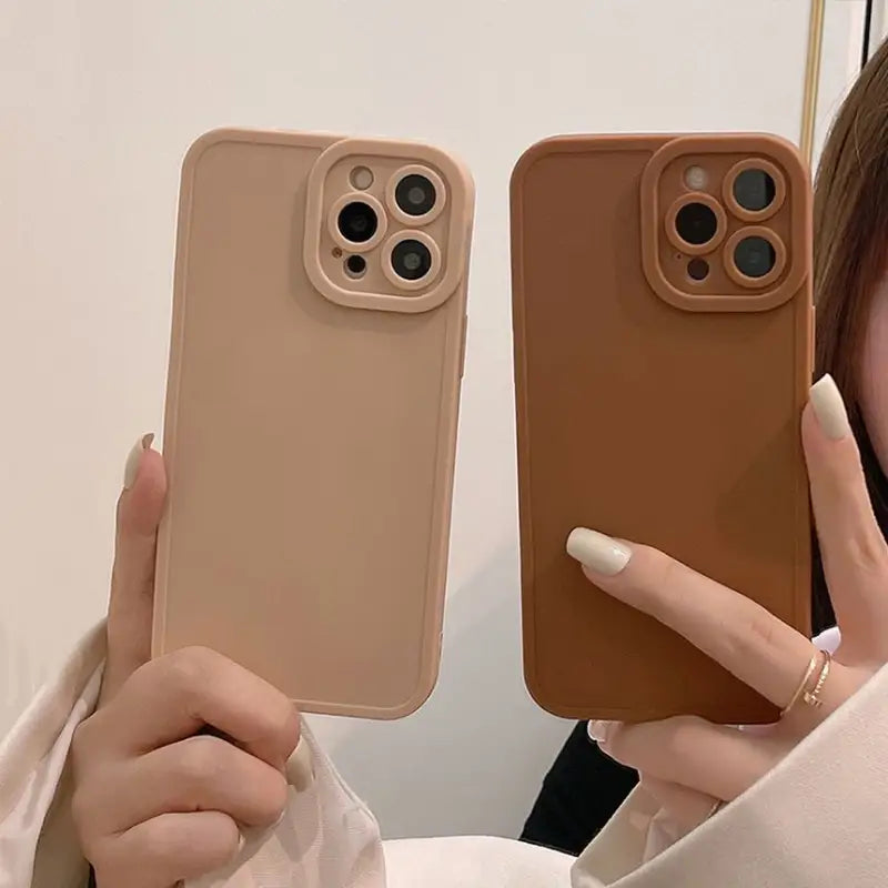 Plain Phone Case - iPhone 13 Pro Max / 13 Pro / 13 / 13 mini / 12 Pro Max / 12 Pro / 12 / 12 mini / 11 Pro Max / 11 Pro / 11 / SE / XS Max / XS / XR / X / SE 2 / 8 / 8 Plus / 7 / 7 Plus-6