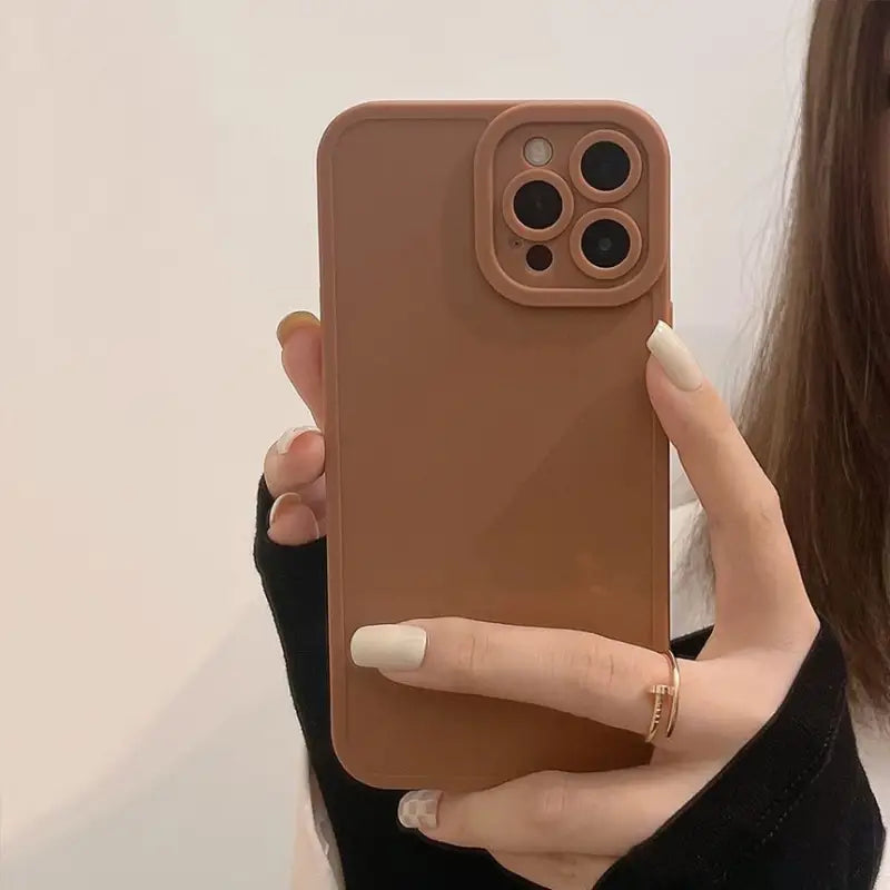Plain Phone Case - iPhone 13 Pro Max / 13 Pro / 13 / 13 mini / 12 Pro Max / 12 Pro / 12 / 12 mini / 11 Pro Max / 11 Pro / 11 / SE / XS Max / XS / XR / X / SE 2 / 8 / 8 Plus / 7 / 7 Plus-15