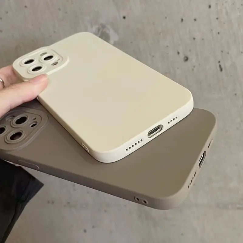 Plain Phone Case - iPhone 13 Pro Max / 13 Pro / 13 / 13 mini / 12 Pro Max / 12 Pro / 12 / 12 mini / 11 Pro Max / 11 Pro / 11 / SE / XS Max / XS / XR / X / SE 2 / 8 / 8 Plus / 7 / 7 Plus-10