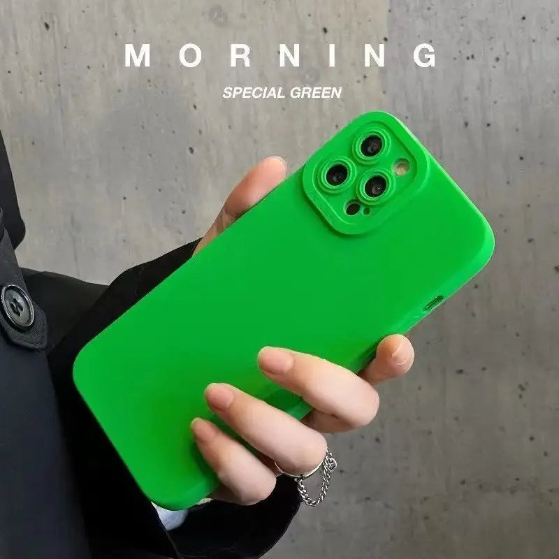 Plain Phone Case - iPhone 13 Pro Max / 13 Pro / 13 / 13 mini / 12 Pro Max / 12 Pro / 12 / 12 mini / 11 Pro Max / 11 Pro / 11 / SE / XS Max / XS / XR / X / SE 2 / 8 / 8 Plus / 7 / 7 Plus-3