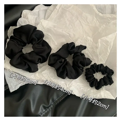 Plain Scrunchie (various designs) E832 - Hair Fashion 