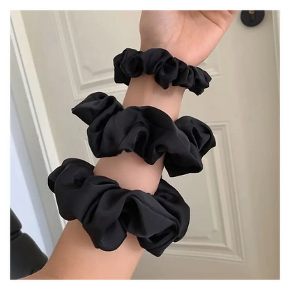 Plain Scrunchie (various designs) E832 - Hair Fashion 