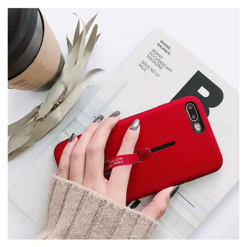 Plain Strap Phone Case - iPhone 11 / 11 Pro / Max / 6 / 6 