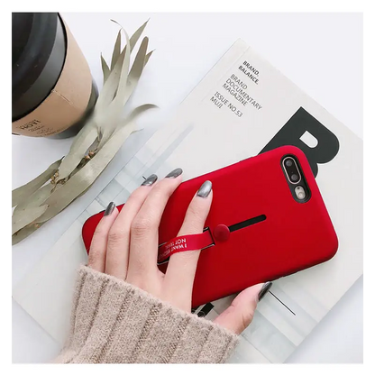 Plain Strap Phone Case - iPhone 11 / 11 Pro / Max / 6 / 6 