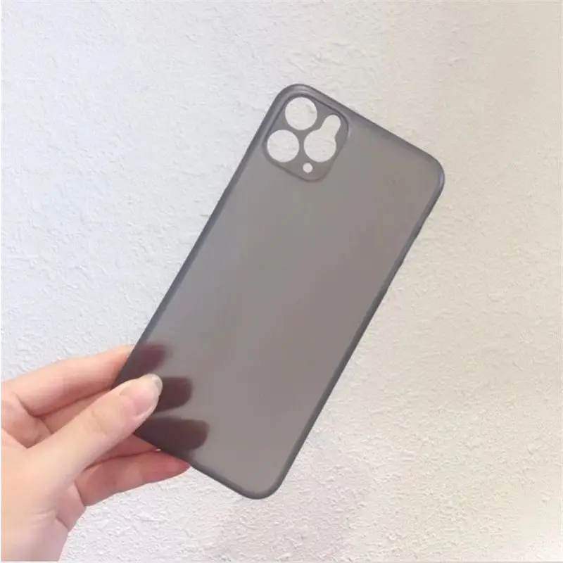 Plain Translucent Mobile Case - iPhone 11 Pro Max / 11 Pro /